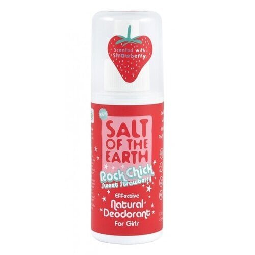 Salt Of The Earth Looduslik deodorant Spray Rock Chick Sweet Strawberry ( Natura l Deodorant) 100 ml цена и информация | Deodorandid | kaup24.ee