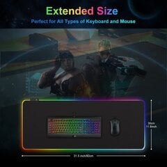 RGB XL, черный цена и информация | Мыши | kaup24.ee