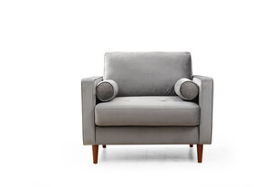 Кресло Kalune Design Rome, светло-серый цена и информация | Кресла | kaup24.ee