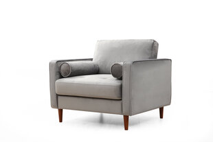 Кресло Kalune Design Rome, светло-серый цена и информация | Кресла | kaup24.ee