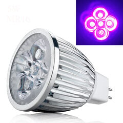 12V ultraviolettlamp 5W, MR16 hind ja info | Kaitseseinad, desinfitseerimis seadmed | kaup24.ee