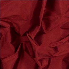 Polüesterkangas Taffeta lippudele 150 cm, 1 m, värv burgundia цена и информация | Ткани | kaup24.ee