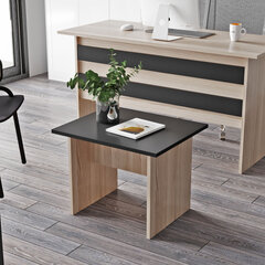 Кофейный столик Kalune Design, черный/дуб цена и информация | Журнальные столики | kaup24.ee