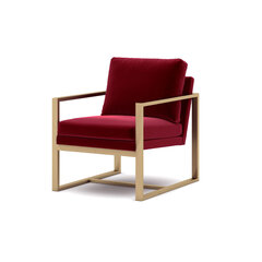 Кресло Kalune Design Snow красное цена и информация | Кресла в гостиную | kaup24.ee