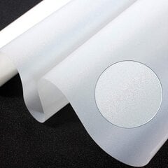 Непрозрачная защитная пленка для окон (матово-белая, 44,5 x 200 см) цена и информация | Декоративные наклейки | kaup24.ee