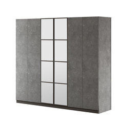 Шкаф Kalune Design HM3, серый цена и информация | Шкафы | kaup24.ee
