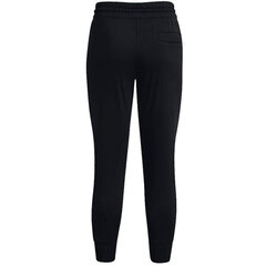 Спортивные штаны женские Under Armor Rival Fleece Mesh Pants W 1365849 001, черные цена и информация | Спортивная одежда для женщин | kaup24.ee
