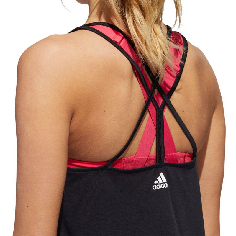 Naiste spordisärk Adidas Tunic Tank W FT3090, must hind ja info | Naiste spordiriided | kaup24.ee