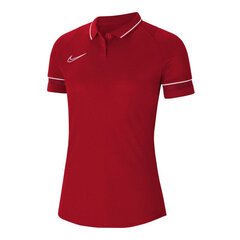 Naiste T-särk Nike Dri Fit Academy Polo Shirt W CV2673-657, punane hind ja info | Naiste T-särgid, topid | kaup24.ee