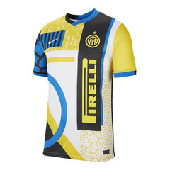 Meeste T-särk Nike Inter Milan Stadium Fourth M CV8413101, kollane цена и информация | Мужские футболки | kaup24.ee