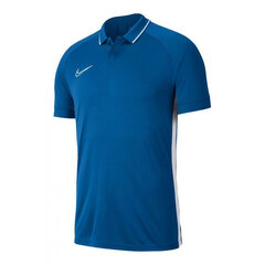 Футболка детская Nike Academy 19 Jr Polo BQ1500404, синяя цена и информация | Рубашки для мальчиков | kaup24.ee