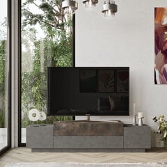 ТВ столик Kalune Design FD1, коричневый/серый цена и информация | Тумбы под телевизор | kaup24.ee