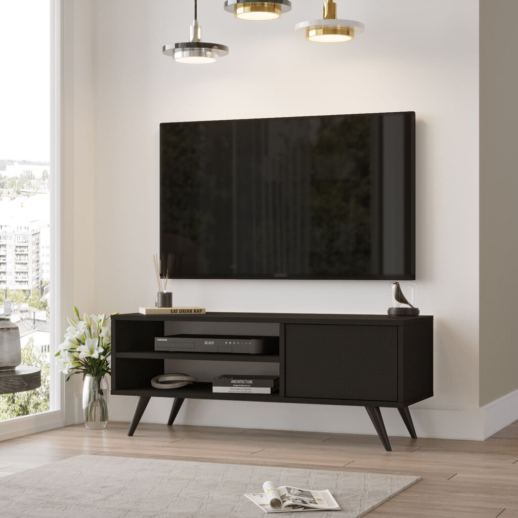 TV-laud Kalune Design CD1, must hind ja info | TV alused | kaup24.ee