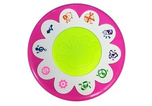 Интерактивный барабан с каруселью, розовый цена и информация | Игрушки для малышей | kaup24.ee