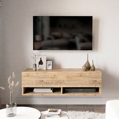 Столик под телевизор Kalune Design FR13, коричневый цена и информация | Тумбы под телевизор | kaup24.ee