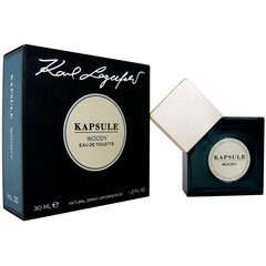 Lagerfeld Kapsule Woody EDT unisex 30 ml hind ja info | Karl Lagerfeld Kosmeetika, parfüümid | kaup24.ee