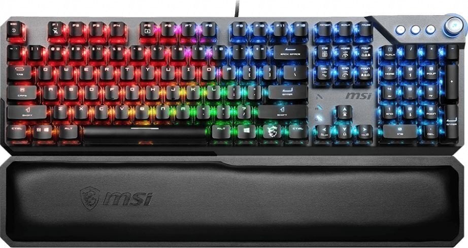 Klaviatuur MSI VIGOR GK71 SONIC, must hind ja info | Klaviatuurid | kaup24.ee