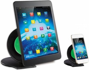 Alus Techly tahvelarvutile ja telefonile, must цена и информация | Аксессуары для планшетов, электронных книг | kaup24.ee