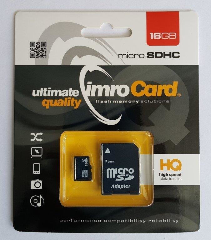 Mälukaart Imro KOM000822 hind ja info | Fotoaparaatide mälukaardid | kaup24.ee