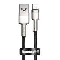 Кабель для телефона Baseus, USB - USB-C, 66 Вт, 25 см, CAKF000001 цена и информация | Кабели для телефонов | kaup24.ee