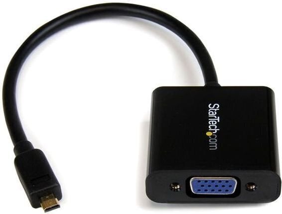 Adapter StarTech MCHD2VGAE2 Micro HDMI VGA-le hind ja info | USB jagajad, adapterid | kaup24.ee