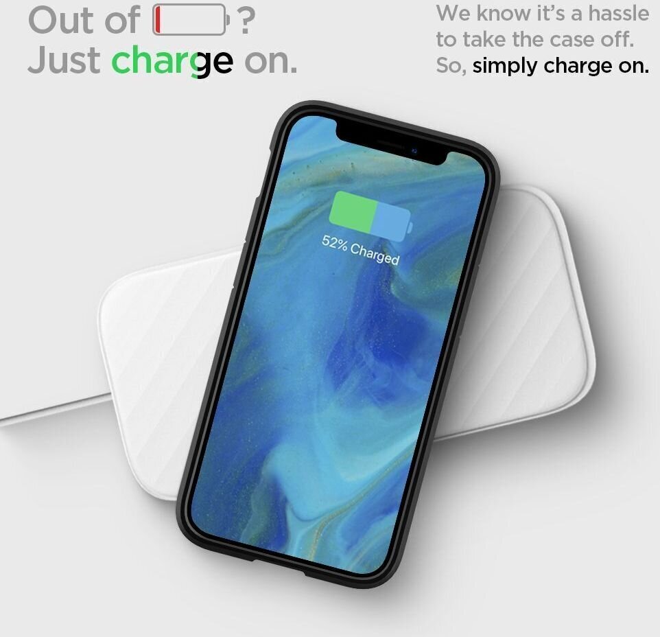 Spigen ACS01746 iPhone 12 Mini jaoks, must hind ja info | Telefoni kaaned, ümbrised | kaup24.ee