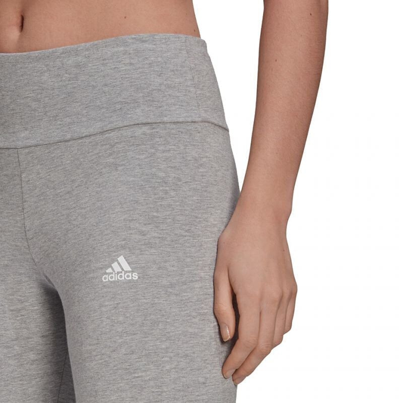 Naiste spordiretuusid Adidas Essentials High Waist Leggings W GL0638, hallid цена и информация | Naiste spordiriided | kaup24.ee