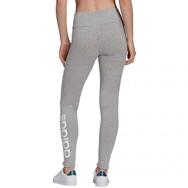 Naiste spordiretuusid Adidas Essentials High Waist Leggings W GL0638, hallid цена и информация | Naiste spordiriided | kaup24.ee