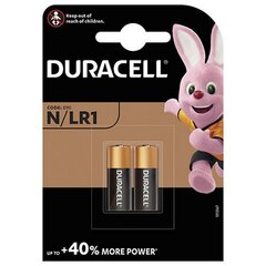 Батарейки Duracell LR1, 2 шт. цена и информация | Батерейки | kaup24.ee