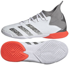 Laste spordijalatsid Adidas Predator Freak 3 IN Jr FY6286, valged hind ja info | Laste spordijalatsid | kaup24.ee