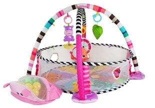 Коврик развивающий с шариками, розовый цена и информация | Игрушки для малышей | kaup24.ee