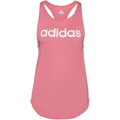 Футболка женская Adidas Loungewear Ess W H07757, розовая цена и информация | Женские футболки | kaup24.ee