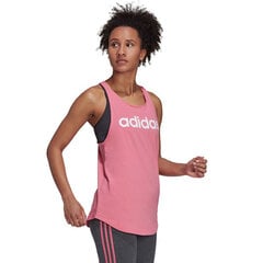 Футболка женская Adidas Loungewear Ess W H07757, розовая цена и информация | Женские футболки | kaup24.ee