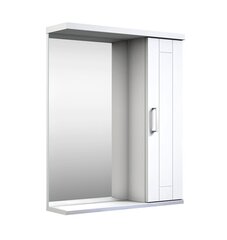 Подвесной шкафчик для ванной Eternal 60,2 см, белый цена и информация | Шкафчики для ванной | kaup24.ee