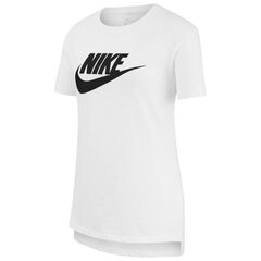 Футболка детская Nike Sportswear T Shirt Jr AR5088 112, белая цена и информация | Рубашки для мальчиков | kaup24.ee