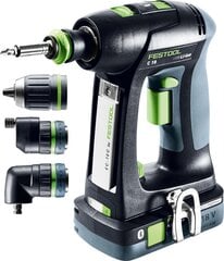 Festool Akutrell-kruvikeeraja C 18 HPC 4,0 I-Set 576992 цена и информация | Шуруповерты, дрели | kaup24.ee