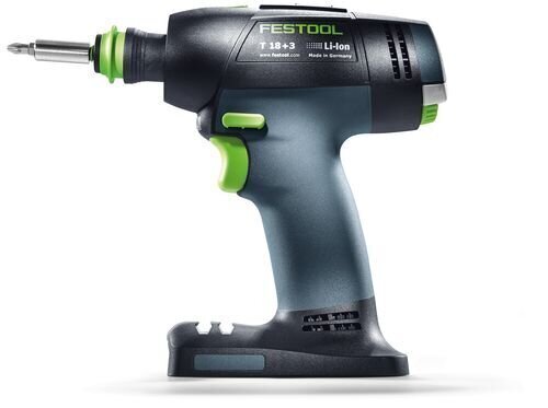 Festool Akutrell-kruvikeeraja T 18+3-Basic 576448 hind ja info | Akutrellid, kruvikeerajad | kaup24.ee