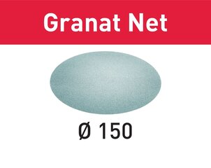 Шлифовальный материал на сетчатой основе Festool, STF D150 P80 GR NET/50 Granat Net 203303 цена и информация | Шлифовальные машины | kaup24.ee