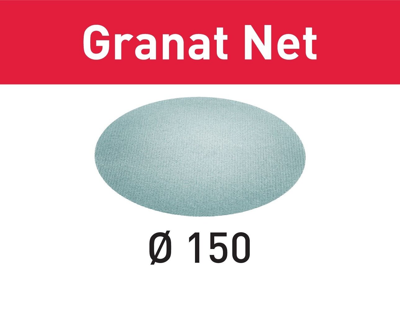 Festool Võrgustruktuuriga lihvketas Granat Net STF D150 P150 GR NET/50 203306 цена и информация | Lihvmasinad ja ketaslõikurid | kaup24.ee