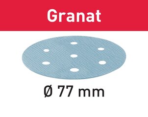 Шлифовальные круги Festool STF D77/6 P150 GR/50 Granat 497407 цена и информация | Механические инструменты | kaup24.ee
