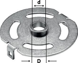 Festool Kopeerimisrõngas KR-D 17,0/OF 1400 492181 hind ja info | Freesid | kaup24.ee
