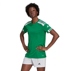 Naiste T-särk Adidas Squadra 21 Jersey W GN5752, roheline hind ja info | Naiste spordiriided | kaup24.ee