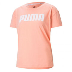 Naiste T-särk Puma Rtg Logo Tee W 586454 26, oranž hind ja info | Naiste T-särgid, topid | kaup24.ee