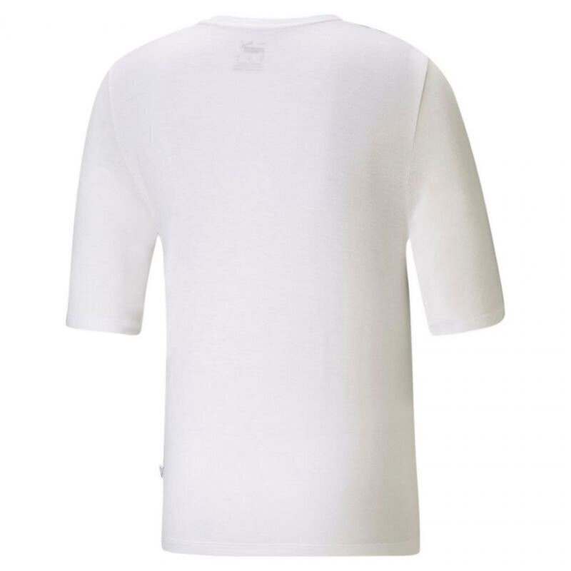 Naiste T-särk Puma Modern Basics Tee Cloud W 585929 02, valge hind ja info | Naiste T-särgid, topid | kaup24.ee