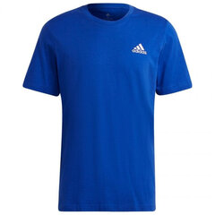 Meeste T-särk Adidas Essentials Emb M H12175, sinine hind ja info | Meeste T-särgid | kaup24.ee