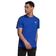 Meeste T-särk Adidas Essentials Emb M H12175, sinine hind ja info | Meeste T-särgid | kaup24.ee