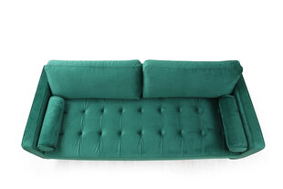 Трехместный диван Kalune Design Rome, зеленый цена и информация | Диваны | kaup24.ee