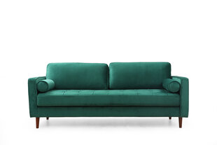 Трехместный диван Kalune Design Rome, зеленый цена и информация | Диваны | kaup24.ee