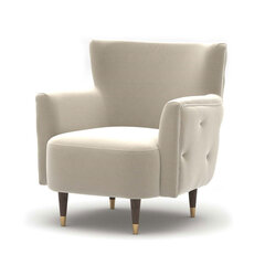 Tugitool Kalune Design Soho, beeži värvi цена и информация | Кресла в гостиную | kaup24.ee