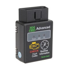 Автомобильный диагностический интерфейс EML327 OBD Bluetooth DTC Reader, прямое сканирование данных цена и информация | Lisaseadmed | kaup24.ee